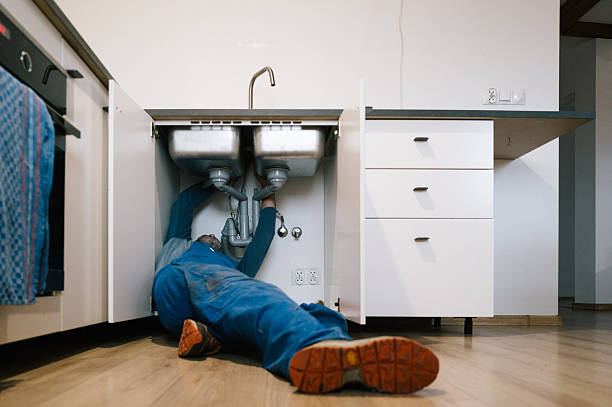 Professional Pipe Repair technician working in Woods Cross Roads, VA